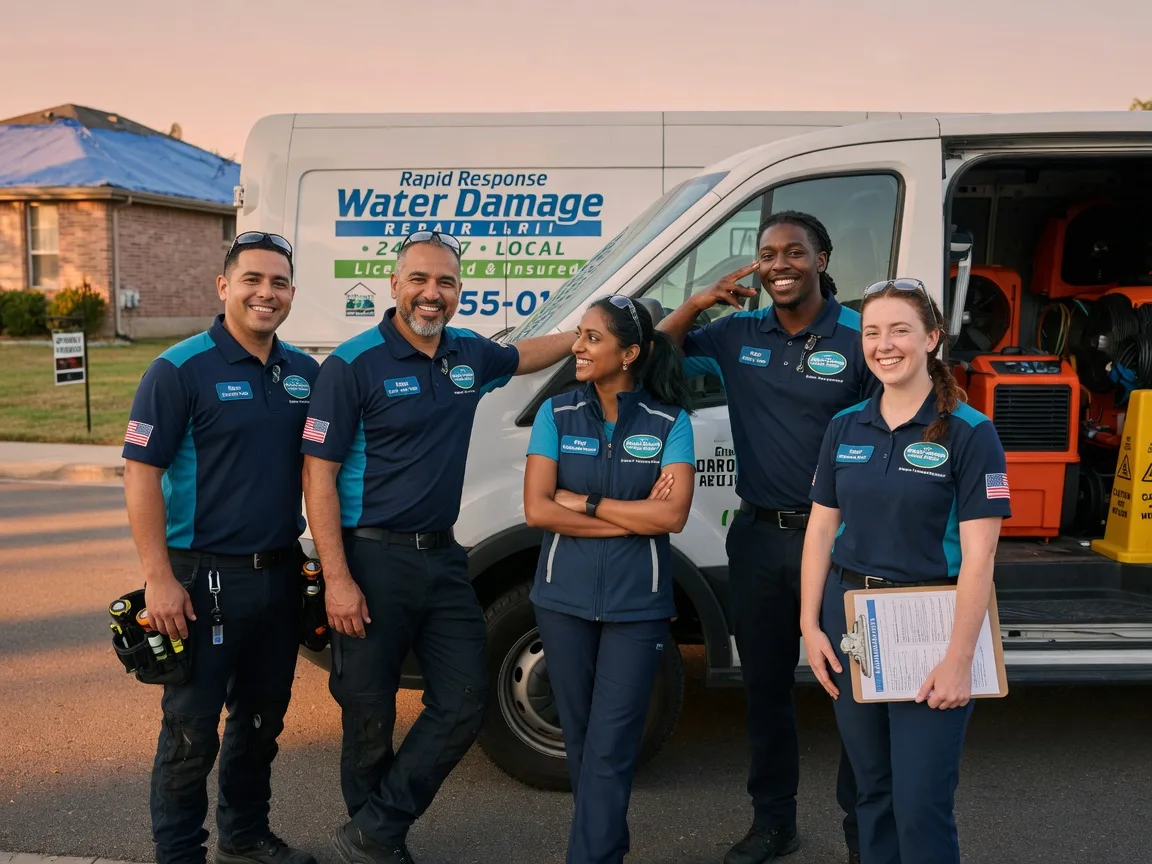 Water Damage Restoration company in Anderson, TX